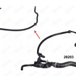 28203 RADYATÖR ÜST HORTUMUNUN -- İNCE UZUN HORTUMU -- VW LT35-VOLT 2.5 N171
