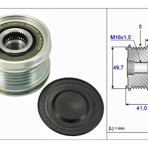 ALTERNATOR KASNAGI MERCEDES W168 W169 W414 MITSUBISHI COLT 1.5 DID 04>12