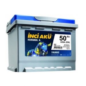 AKÜ 12V 50 AH 420A EN FORMULA TAURUS