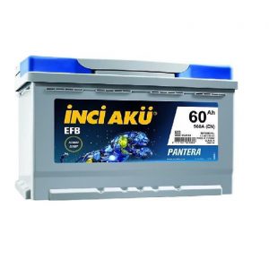 AKÜ 12V 60 AH START STOP EFB 560A EN