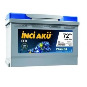 AKÜ 12V 72AH START STOP EFB 680A EN