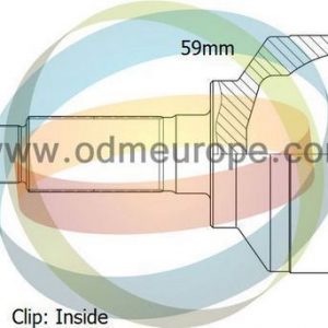 AKS KAFASI DIŞ Transit 2.2 16v TDCi 2006-2011 MT A:28 C:59 B:29 H:124 L:72