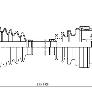 AKS SOL KOMPLE FOCUS 1.6 BNZ ECOBOOST 12>(644x27x26)