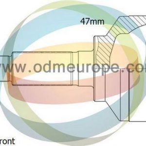 AKS KAFASI DIŞ PALIO WEEKEND 1.2 1.6 16V (22×22×47)