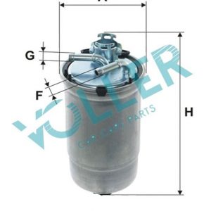 YAKIT FİLTRESİ VOLKSWAGEN: POLO V - SKODA: FABIA 1.4TDI 04-- )